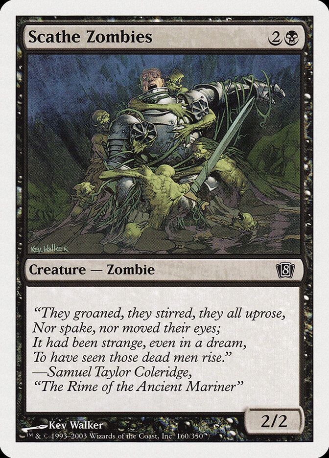 Scathe Zombies (160) - Eighth Edition (8ED)