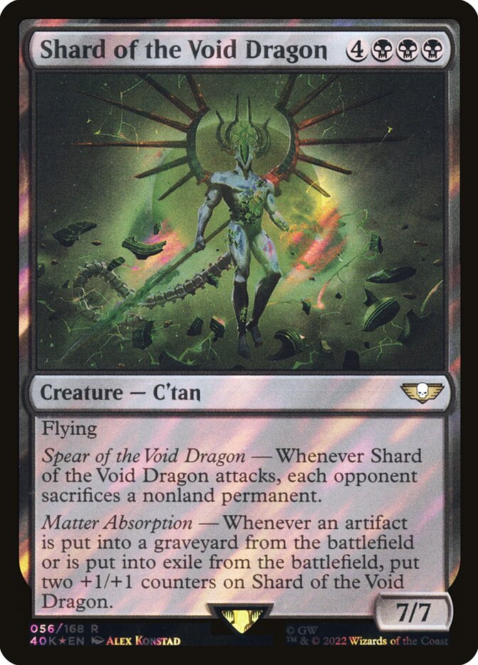 Shard of the Void Dragon (56★) - Warhammer 40,000 Commander (40K)