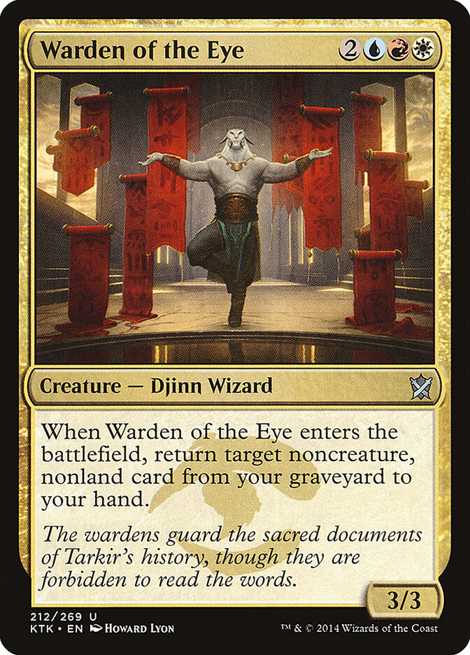 Warden of the Eye (212) - Khans of Tarkir (KTK)