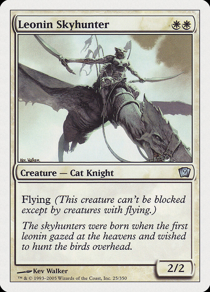 Leonin Skyhunter (25) - Ninth Edition (9ED)
