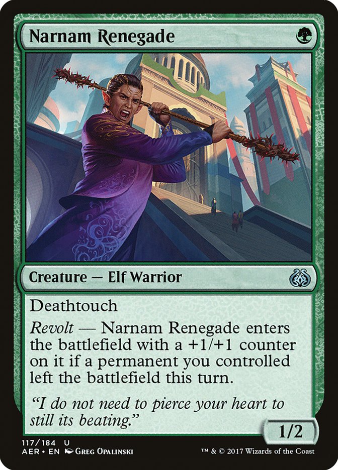 Narnam Renegade (117) - Aether Revolt (AER)