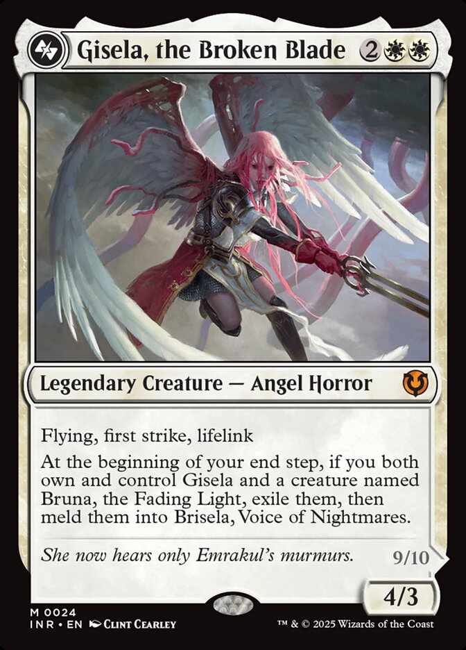 Gisela, the Broken Blade // Brisela, Voice of Nightmares - [Foil] Innistrad Remastered (INR)