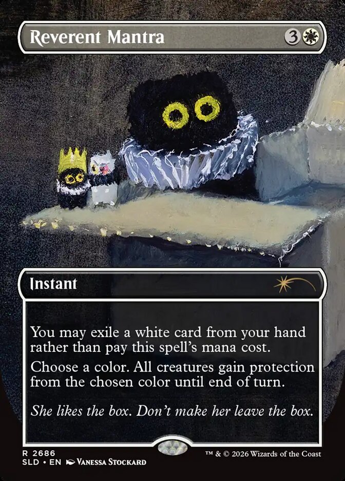 Reverent Mantra (2686) - Secret Lair Drop (SLD)