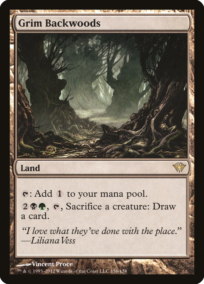 Grim Backwoods (156) - Dark Ascension (DKA)
