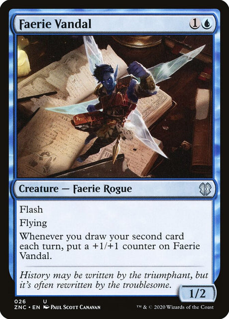 Faerie Vandal (26) - Zendikar Rising Commander (ZNC)
