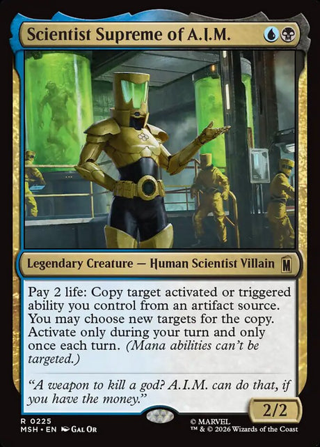 Scientist Supreme of A.I.M. (225) - Marvel Super Heroes (MSH)