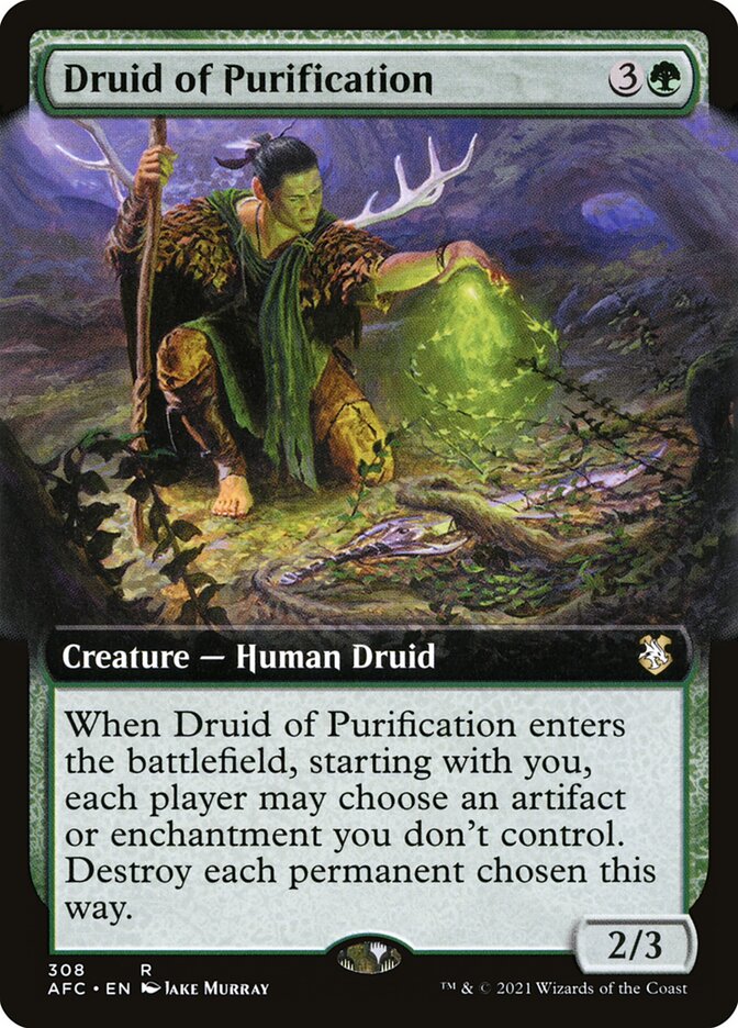Druid of Purification (308) - Forgotten Realms Commander (AFC)
