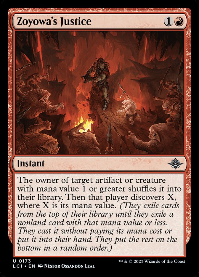 Zoyowa's Justice (173) - The Lost Caverns of Ixalan (LCI)