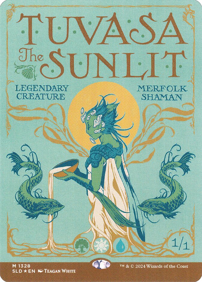 Tuvasa the Sunlit // Tuvasa the Sunlit (1328) - Secret Lair Drop (SLD)