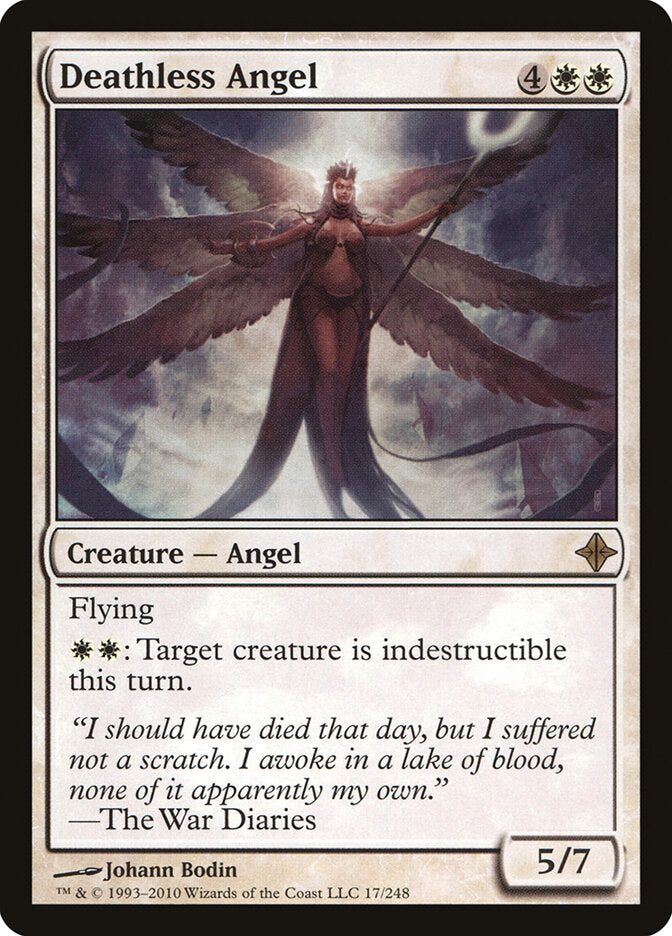 Deathless Angel (17) - Rise of the Eldrazi (ROE)