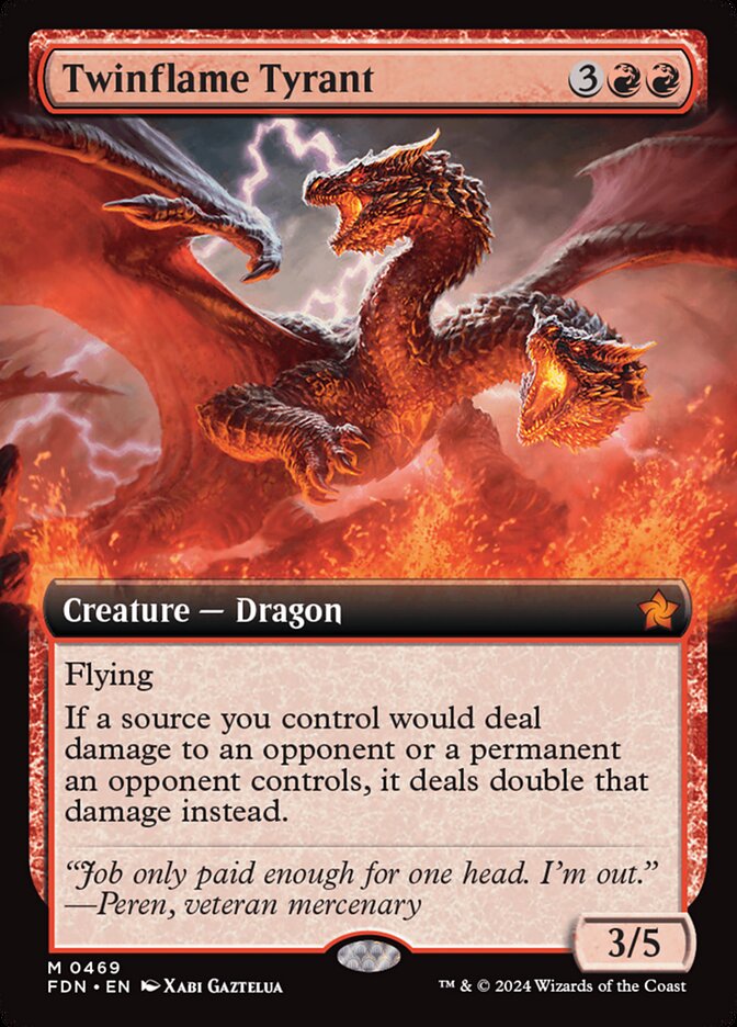 Twinflame Tyrant - [Extended Art] Foundations (FDN)