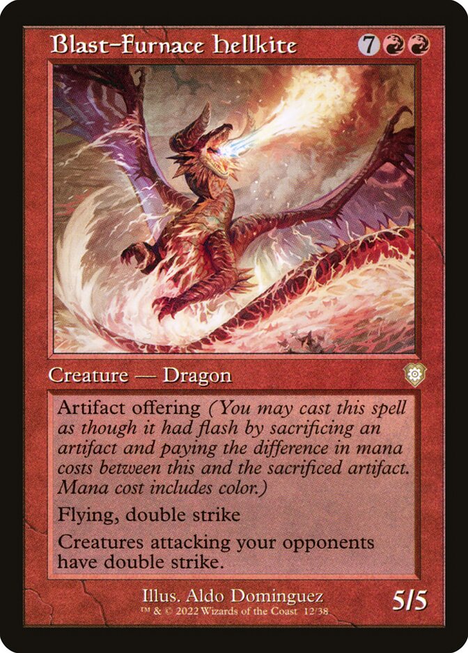 Blast-Furnace Hellkite (12) - The Brothers' War Commander (BRC)