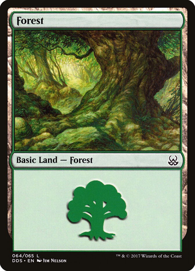 Forest (64) - Duel Decks: Mind vs. Might (DDS)