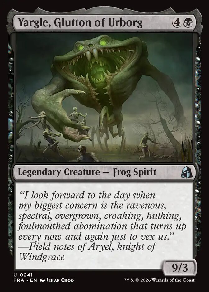 Yargle, Glutton of Urborg (241) - Reality Fracture (FRA)