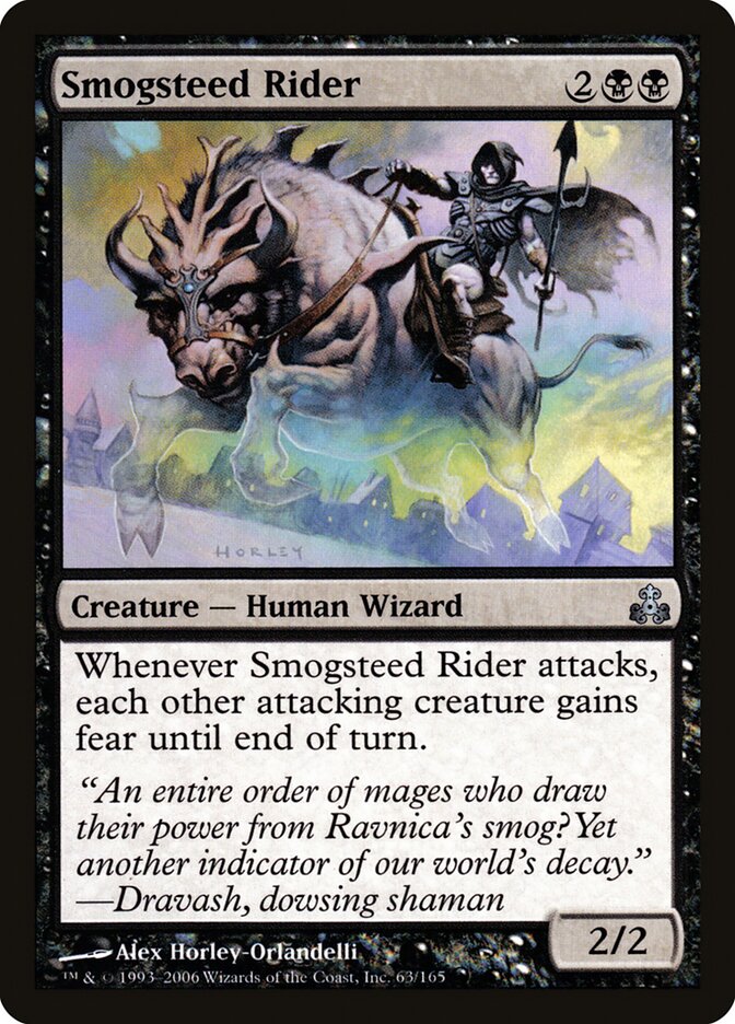 Smogsteed Rider (63) - Guildpact (GPT)
