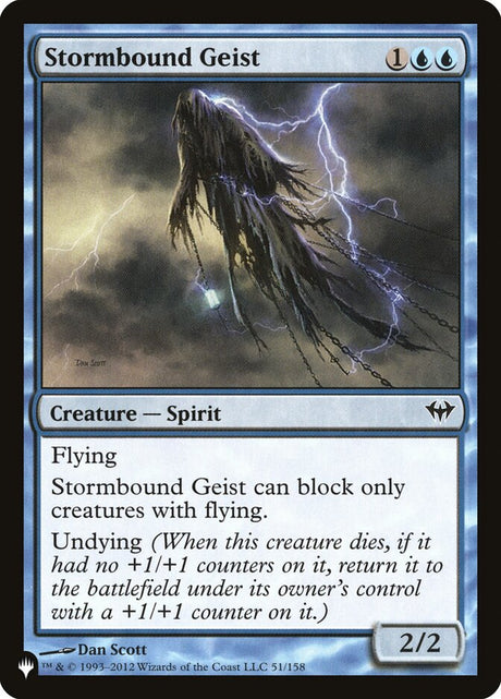 Stormbound Geist (DKA-51) - The List (PLST)