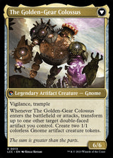 Tetzin, Gnome Champion // The Golden-Gear Colossus (13) - The Lost Caverns of Ixalan Commander (LCC)