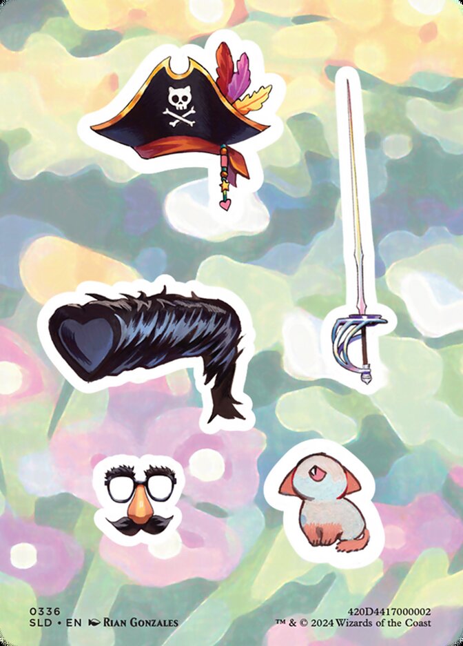 Sticker sheet (336) - Secret Lair Drop (SLD)