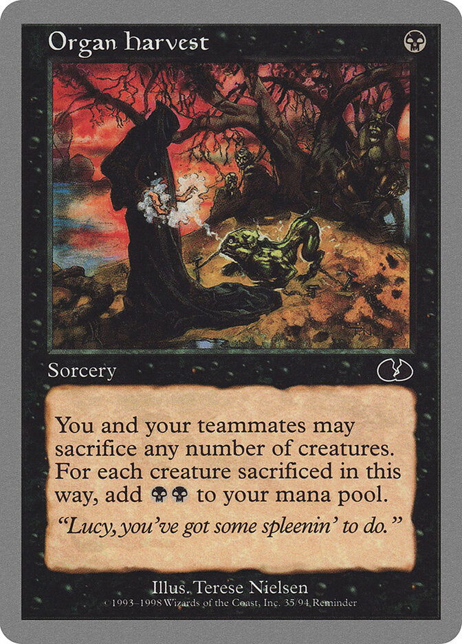 Organ Harvest (35) - Unglued (UGL)