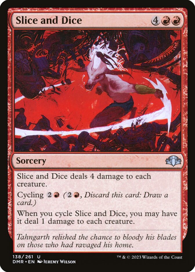Slice and Dice (138) - Dominaria Remastered (DMR)