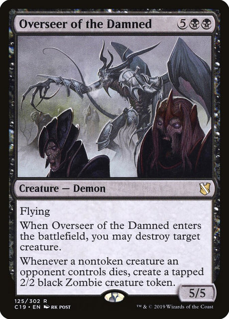 Overseer of the Damned (125) - Commander 2019 (C19)