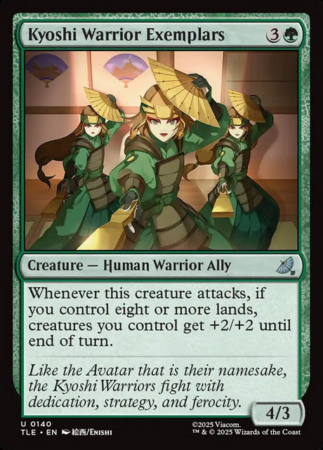 Kyoshi Warrior Exemplars (140) - Avatar: The Last Airbender Eternal (TLE)
