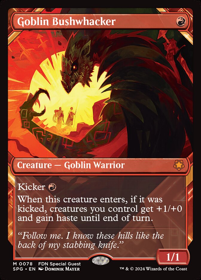 Goblin Bushwhacker (78) - Special Guests (SPG)