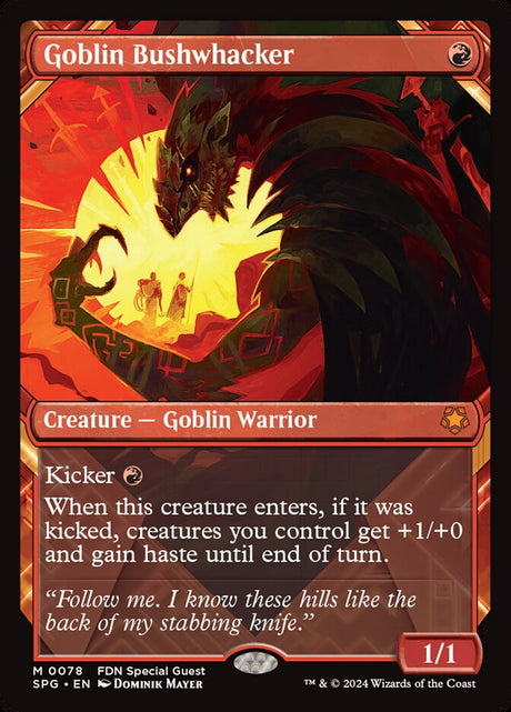Goblin Bushwhacker (78) - Special Guests (SPG)