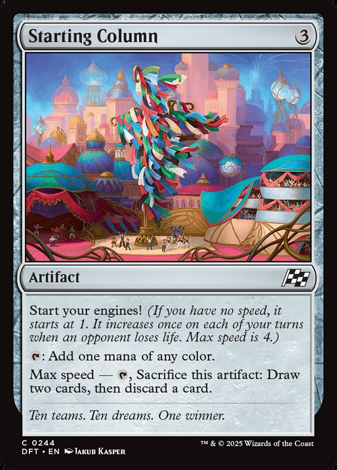 Starting Column - [Foil] Aetherdrift (DFT)