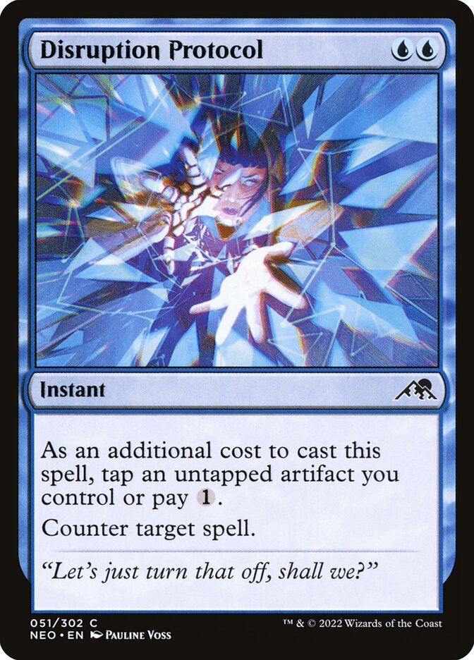 Disruption Protocol (51) - Kamigawa: Neon Dynasty (NEO)