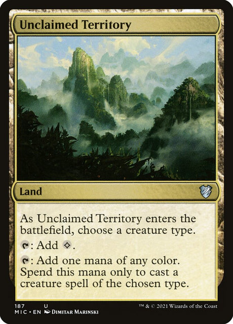 Unclaimed Territory (187) - Midnight Hunt Commander (MIC)
