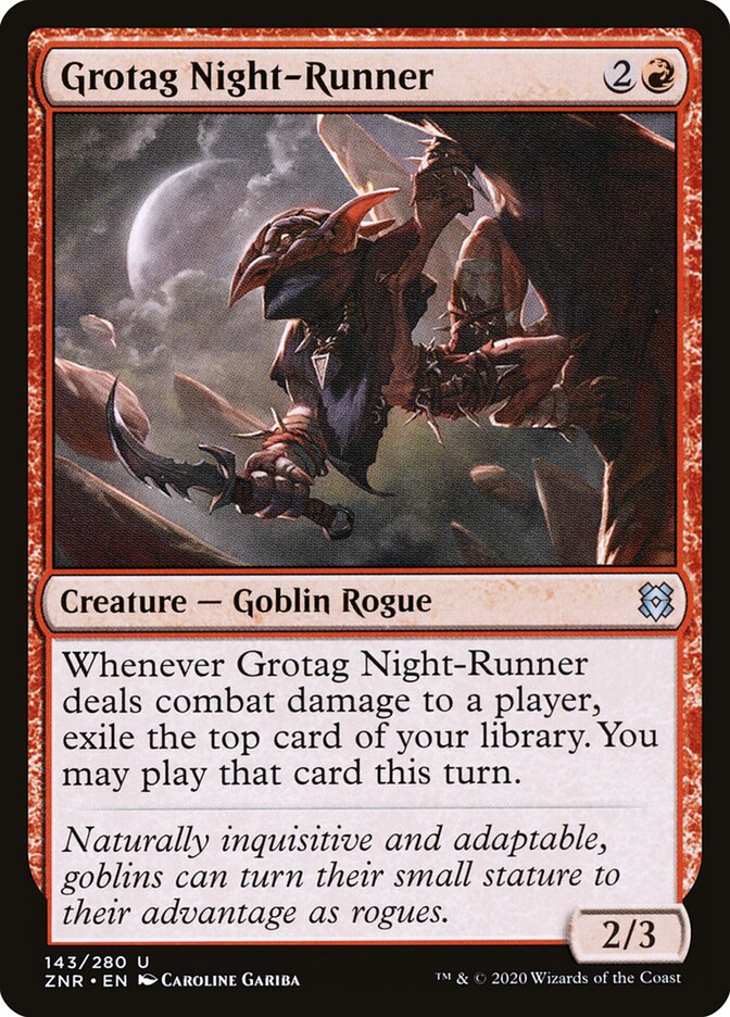 Grotag Night-Runner (143) - Zendikar Rising (ZNR)