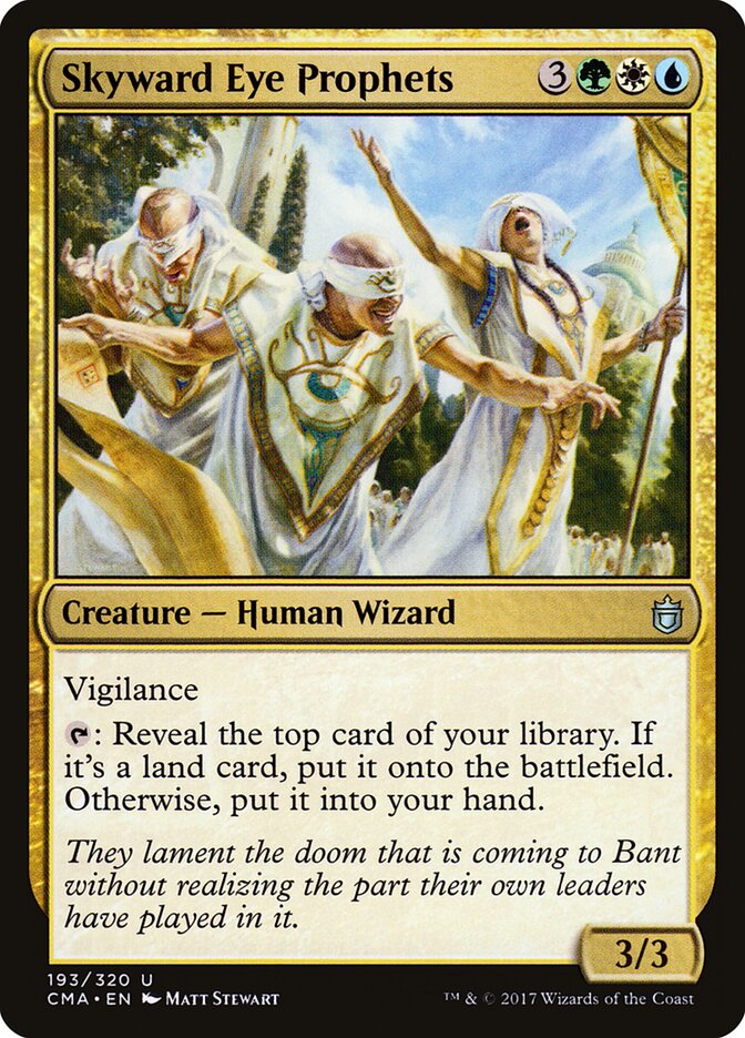 Skyward Eye Prophets (193) - Commander Anthology (CMA)