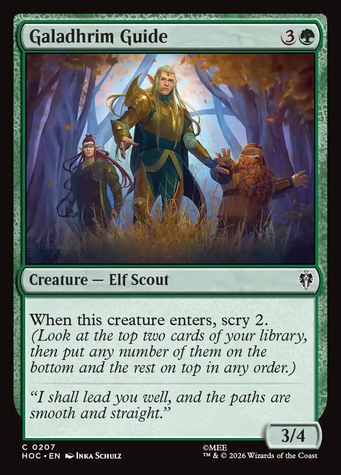 Galadhrim Guide (207) - The Hobbit Eternal (HOC)