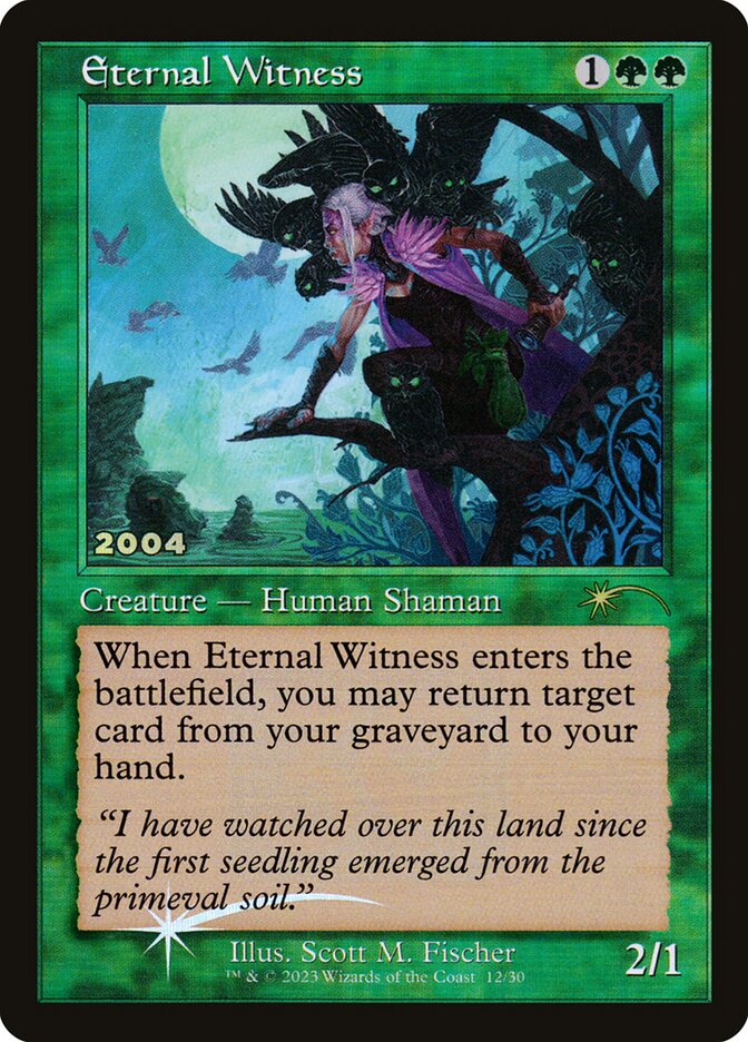 Eternal Witness (12) - 30th Anniversary Play Promos (P30A)