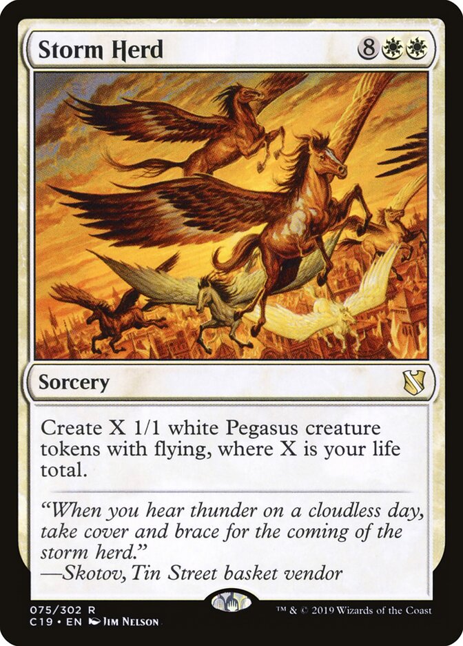 Storm Herd (75) - Commander 2019 (C19)