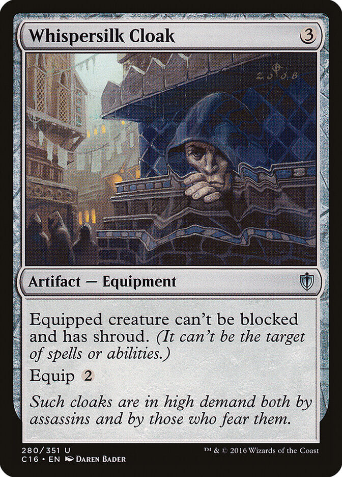 Whispersilk Cloak (280) - Commander 2016 (C16)