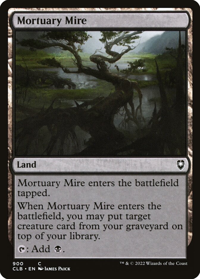 Mortuary Mire (900) - Commander Legends: Battle for Baldur's Gate (CLB)