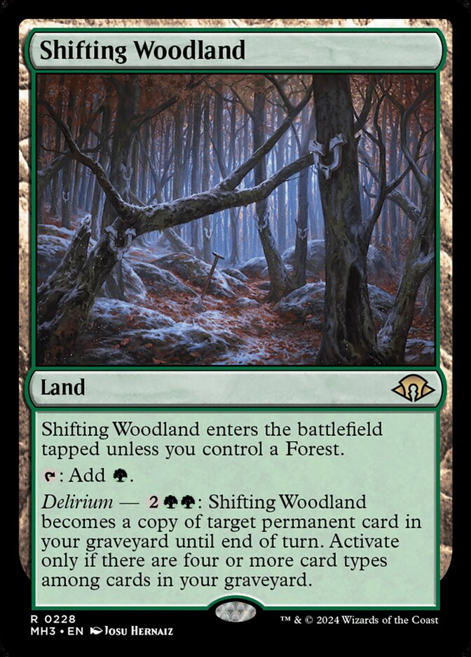 Shifting Woodland (228) - Modern Horizons 3 (MH3)