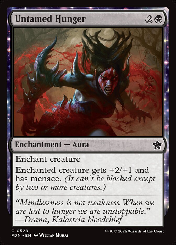 Untamed Hunger (529) - Foundations (FDN)