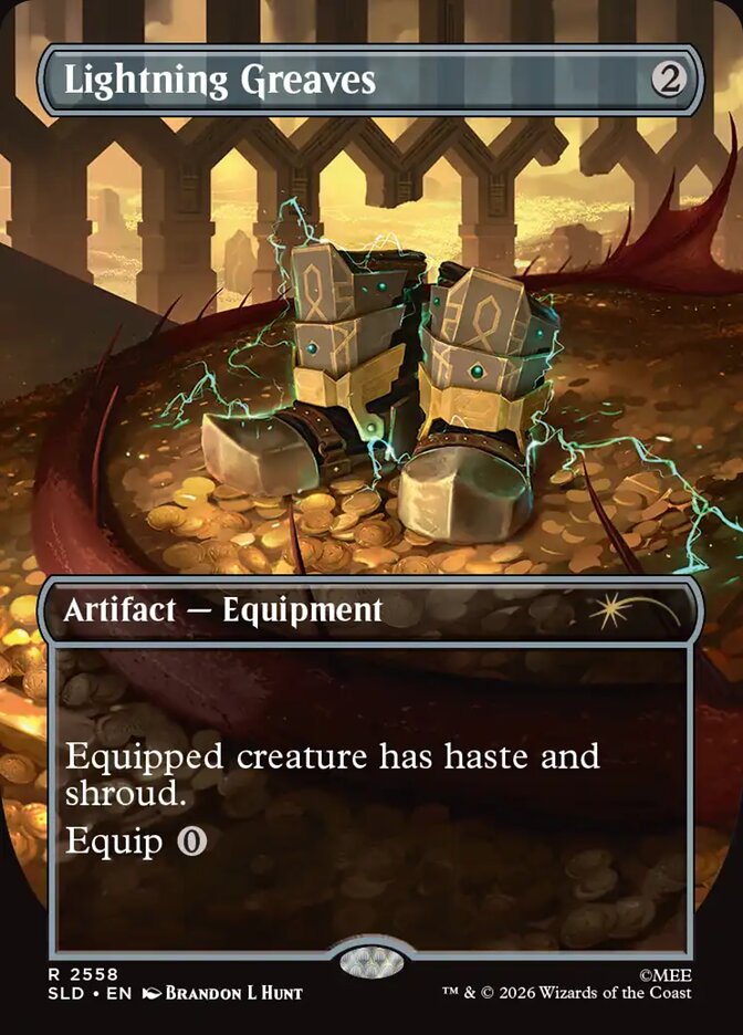 Lightning Greaves (2558) - Secret Lair Drop (SLD)