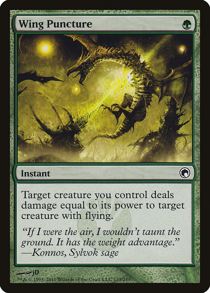 Wing Puncture (133) - Scars of Mirrodin (SOM)