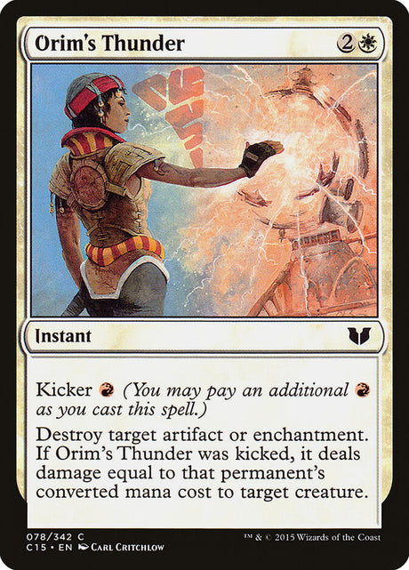 Orim's Thunder (78) - Commander 2015 (C15)