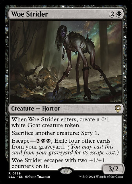 Woe Strider (189) - Bloomburrow Commander (BLC)