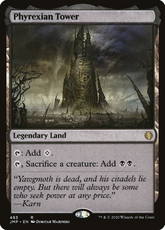 Phyrexian Tower (493) - Jumpstart (JMP)