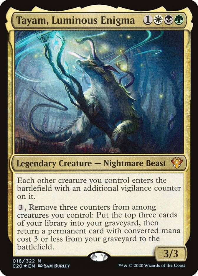 Tayam, Luminous Enigma (16) - Commander 2020 (C20)