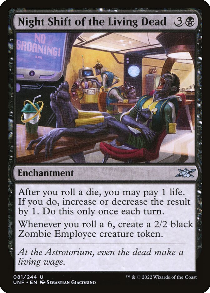 Night Shift of the Living Dead (81) - Unfinity (UNF)