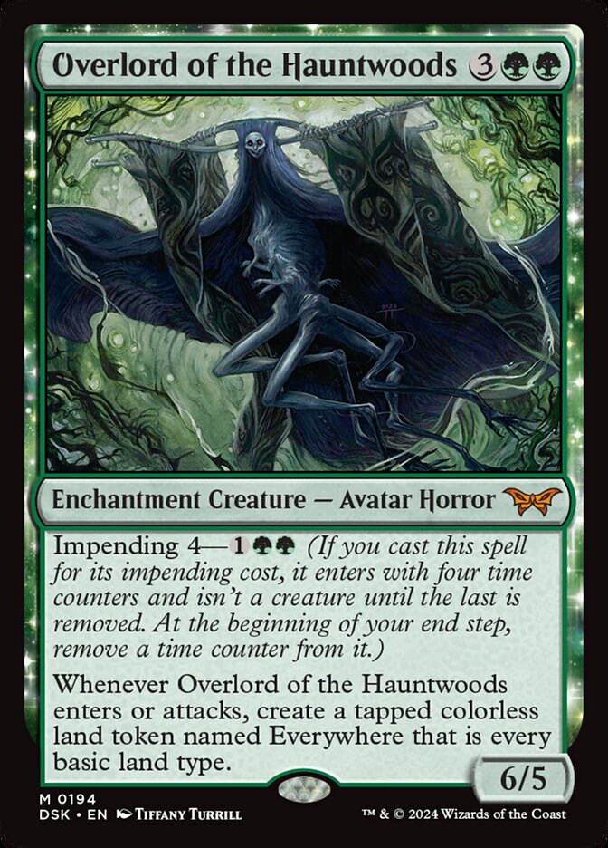 Overlord of the Hauntwoods (194) - Duskmourn: House of Horror (DSK)