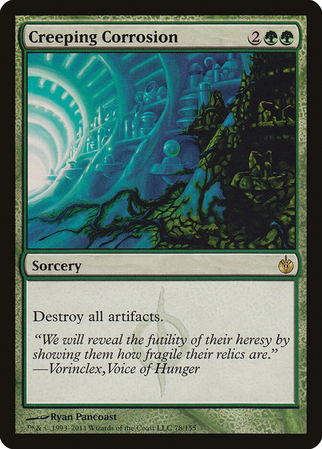 Creeping Corrosion (78) - Mirrodin Besieged (MBS)