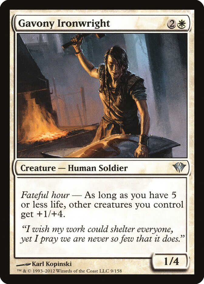 Gavony Ironwright (9) - Dark Ascension (DKA)